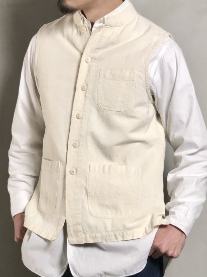 Indian Vintage Mao-collar Cotton Vest