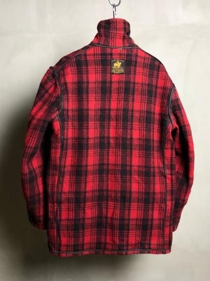 ジャケット・アウター 1930sJ.O.Ballard & Co. wool work jacket Vintage 1930s J.O. Ballard & Co Checkered Wool Mackinaw
