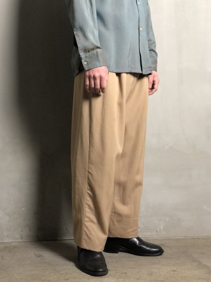 1990's Jean-Paul Gaultier Wool Gabardine 2tucks Trousers
