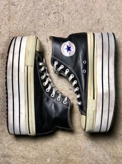 CONVERSE ALLSTAR triple-sole, All Leather Model