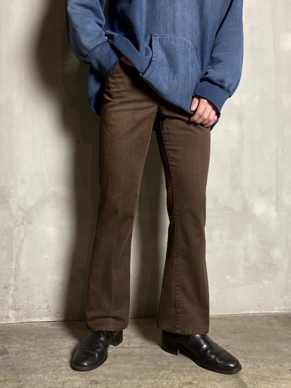 1970-80's Vintage Lee Riders Trousers Cotton Twill Bootscut

