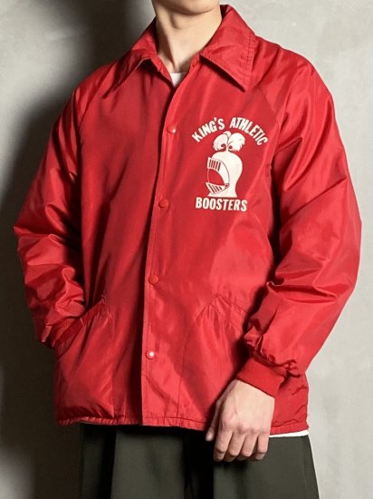 1970s Vintage STARTER Coach Jacket KINGS ATHLETIC BOOSTERS