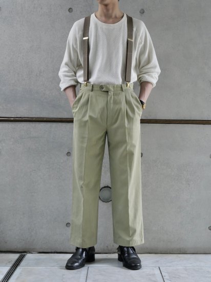 1980's Italian Vintage 2tuck Trousers
