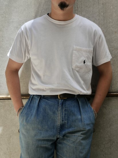 1990's Vintage Ralph Lauren Pocket T-shirt