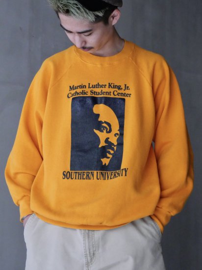 1970-80's Vintage Printed Sweat Shirt
Martin Luther King,Jr.