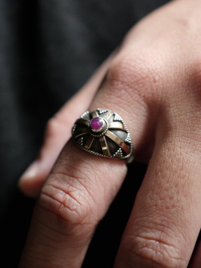 French Vintage Silver Ring 