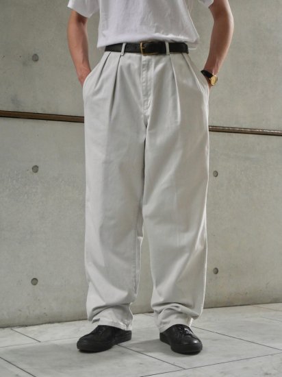 1980-90's Vintage RalphLauren
POLO CHINO Label 2tucks Trousers г
