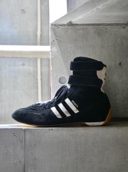 2003s adidas MONZA Black Suede / Racing Model Sneakers - Vintage & Archive