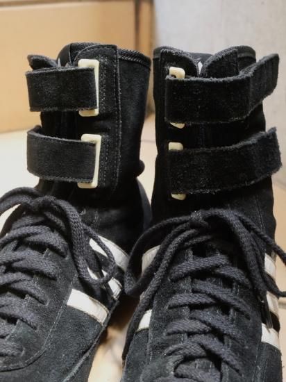 2003年製ADIDAS monza モンツァ　希少　新品未使29㎝ 2003s adidas MONZA Black Suede / Racing Model Sneakers