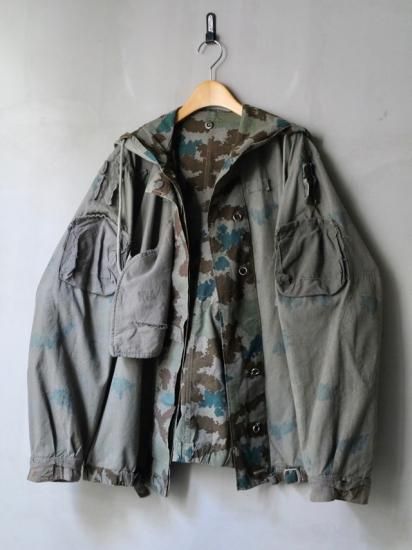 60s頃 東ドイツ軍 ブルメータンカモ スナイパージャケット 60s頃 東ドイツ軍 ブルメータンカモ スナイパージャケット
