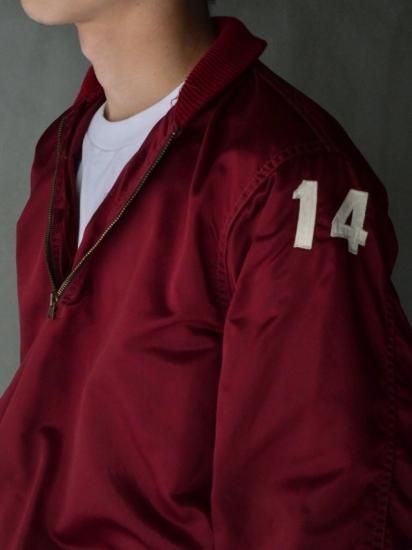1950-60's Vintage Wilson Nylon Satin Sports Jacket - Vintage 1950-60's Vintage Wilson Nylon Satin Sports Jacket - Vintage