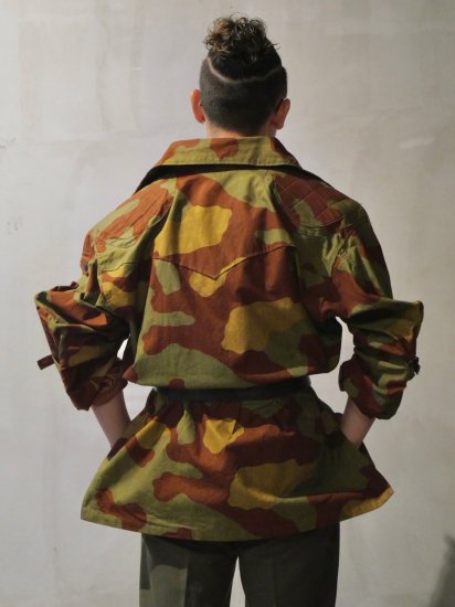 1960s Italian Military Vintage San Marco Camouflage Jacket