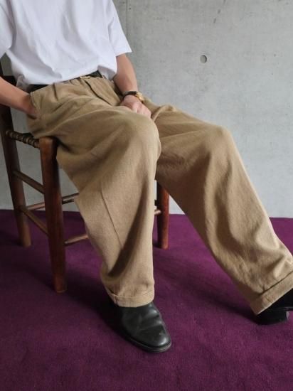 1990s Vintage NAUTICA 2tucks Trousers, Made in Hongkong