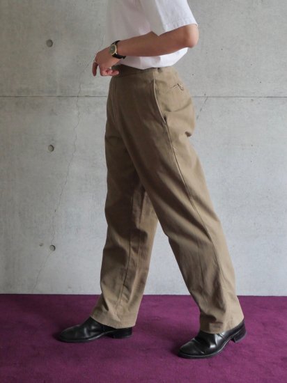 1990's Vintage RalphLauren 
Moleskin Tapered Trousers