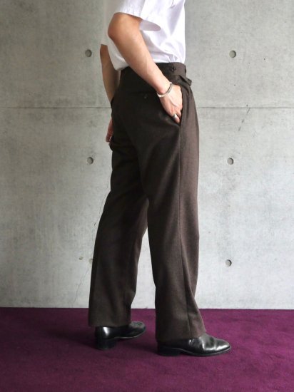1990's Vintage Ralph Lauren 100%wool 2tucks Trousers