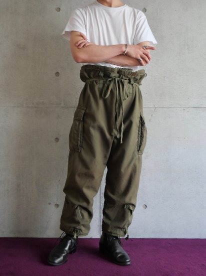 1970-80's Vintage Netherlands ARMY
M78 Chemical Protective Trousers