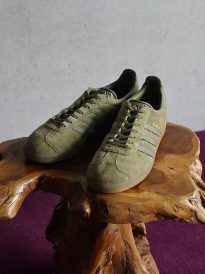 16AW adidas GAZELLE, Olive Suede