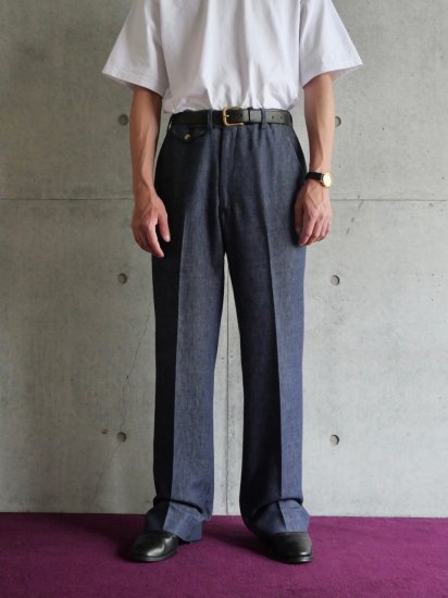 1960s Vintage Denim Trousers