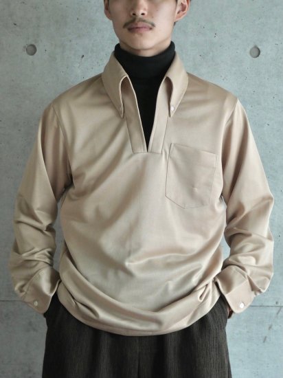 1960&#12316;70's Vintage KINGSPORT 
Fake Collar Layered Shirt