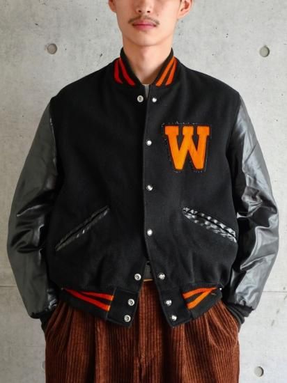 1960&#12316;70's Vintage Award Jacket BLACK "W"