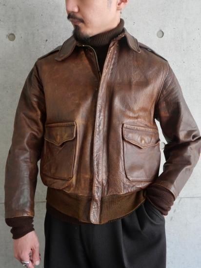 1942's Vintage USAAF TypeA-2 Leather Flight Jacket Manufacturer: Cooper  Sportswear - Vintage & Archive