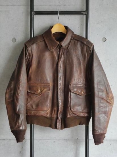 1942's Vintage USAAF TypeA-2 Leather Flight Jacket 1942's Vintage USAAF TypeA-2 Leather Flight Jacket