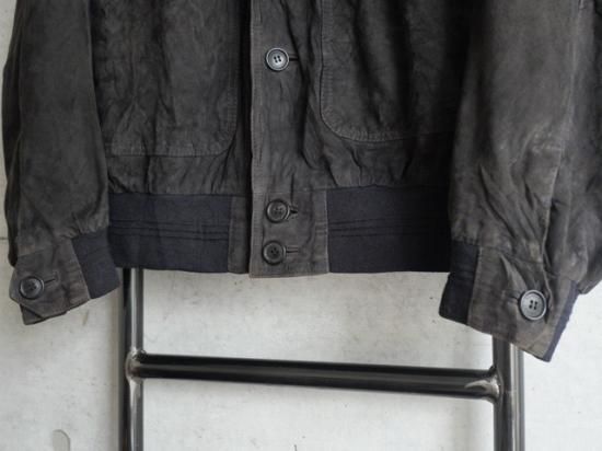 1990's Vintage Burberry Ziegen-Velour Leather VALSTAR Jacket
