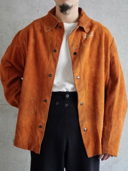 1960's Vintage Welder Leather Jacket - Vintage & Archive 1960's Vintage Welder Leather Jacket - Vintage & Archive