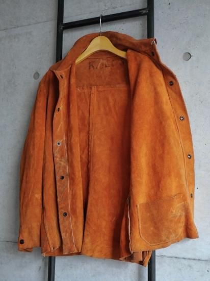 1960's Vintage Welder Leather Jacket - Vintage & Archive 1960's Vintage Welder Leather Jacket - Vintage & Archive