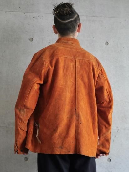 1960's Vintage Welder Leather Jacket - Vintage & Archive