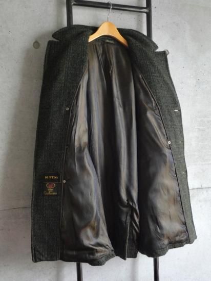 1950〜60's Vintage BURTON(UK) Wool & Cashmere Tailored Coat 1950〜60's Vintage BURTON(UK) Wool & Cashmere Tailored Coat