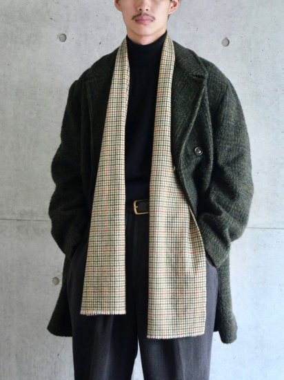 〜's Vintage BURTONUK Wool & Cashmere Tailored Coat Made
