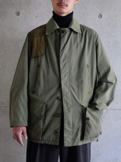 1960's Vintage Adolphe Lafont
French Hunting CottonNylon Jacket OLIVE