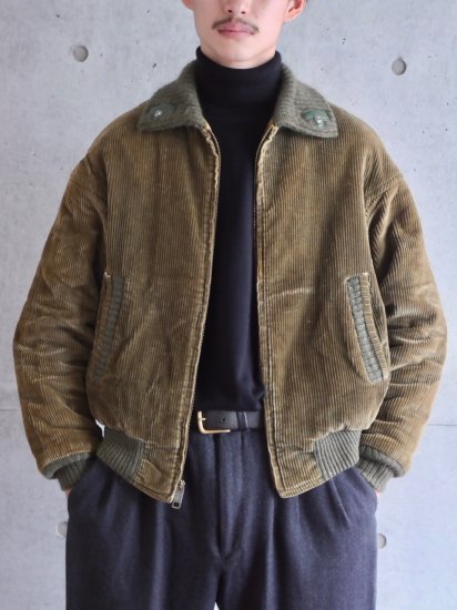 1950&#12316;60's Vintage PENNEY'S
Corduroy&Quilting Donkey Blouson