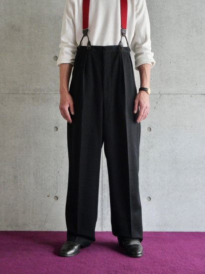 1940&#12316;50's Vintage Wool Morning Trousers