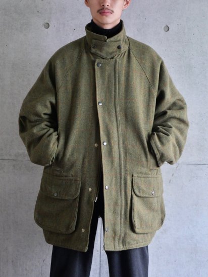 1990's UK Vintage SADDLE
Tweed Wool British Derby Jacket