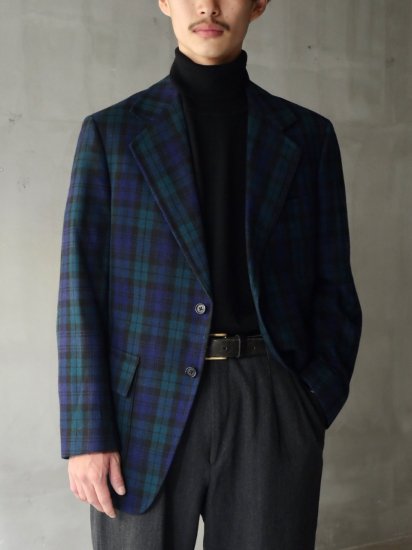 Tailored for Jim Walters (Dec. 1976's)
Vintage M&W Blackwatch Flannel Jacket