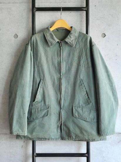 1960's French Vintage COLAMTISS Cotton Light Canvas Hunting Jacket