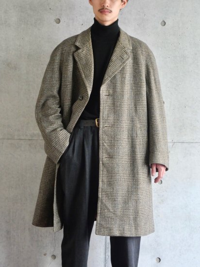 1950&#12316;60's UK Vintage CROMBIE Wool Coat / CHRISTOPHER FRANCK / ANDREW DOUGLAS / JOHN LEWIS 