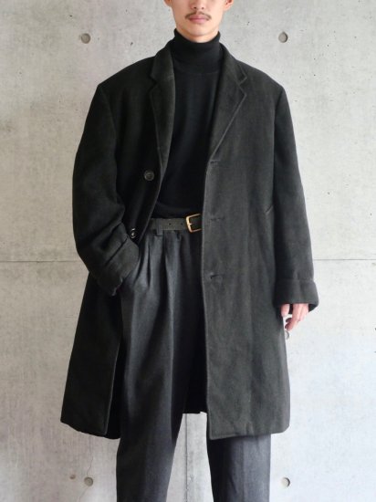 1950&#12316;60's UK Vintage CROMBIE Wool Coat
"Designed/Tailored by Dunn&Co."