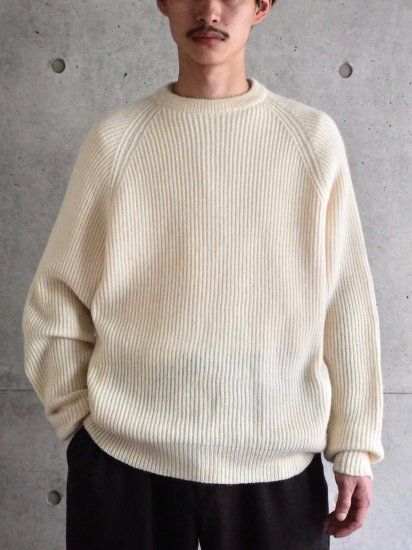 1970&#12316;80's  Vintage WHODUNNIT
Wool Knit Sweater
Made in HONG KONG 