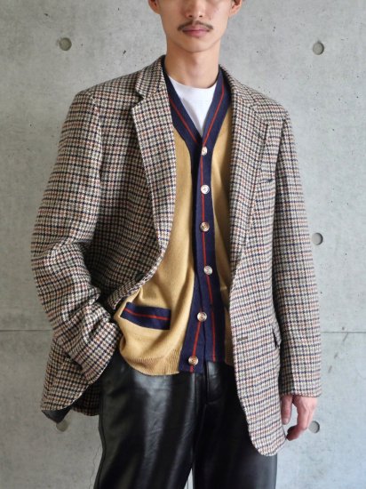 1960&#12316;70's USA Vintage TRUXTON
Tweed Cloth Wool Tailored Jacket