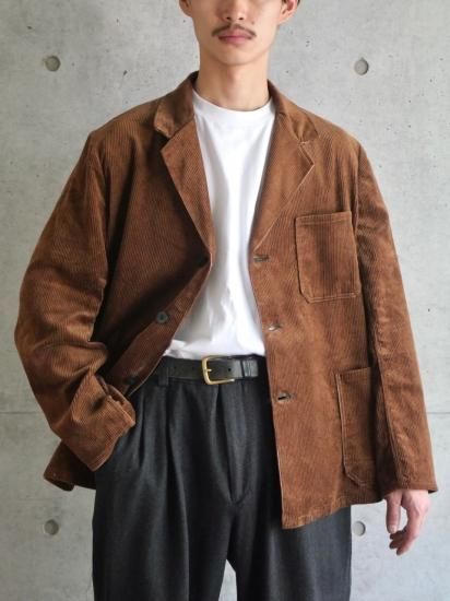 1970&#12316;80s German Vintage
Corduroy Work Tailored Jacket