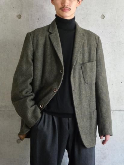 1960&#12316;70s Vintage HarrisTweed Jacket
"White Birch Buttons"