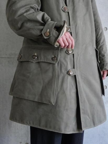 1944's Swedish ARMY Vintage M1909 Canvas&Mouton Jeep-Coat 1944's Swedish ARMY Vintage M1909 Canvas&Mouton Jeep-Coat