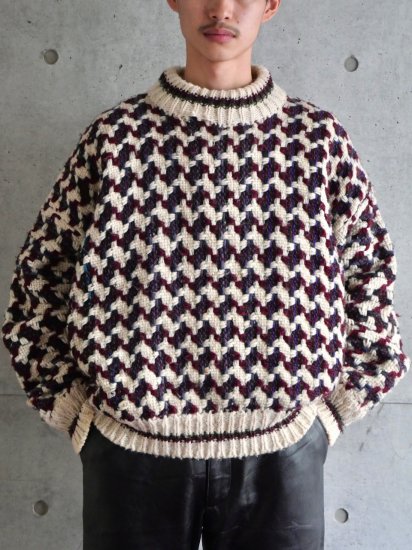 1970&#12316;80's Vintage Ecuador Knit Sweater