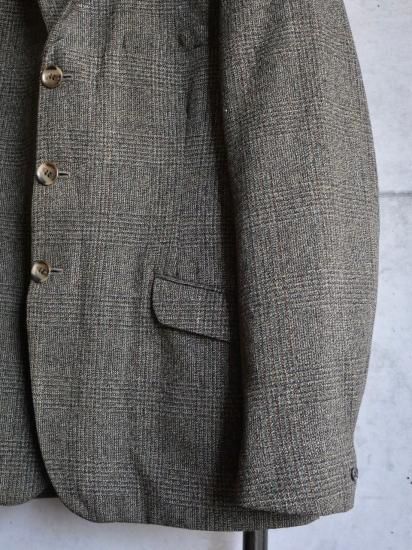 siq  1940s WOOL JACKET ヴィンテージ ジャケット 1940〜50's UK Vintage JACKSON Wool Tailored Check Jacket