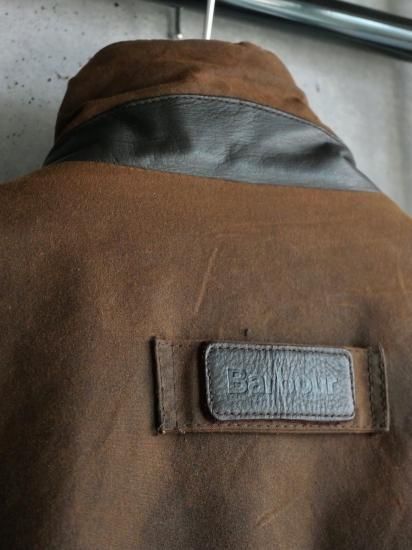 00's Vintage Barbour BUSHMAN Waxed Cotton Field Jacket 00's Vintage Barbour BUSHMAN Waxed Cotton Field Jacket
