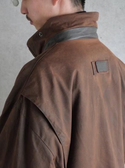 00's Vintage Barbour BUSHMAN Waxed Cotton Field Jacket