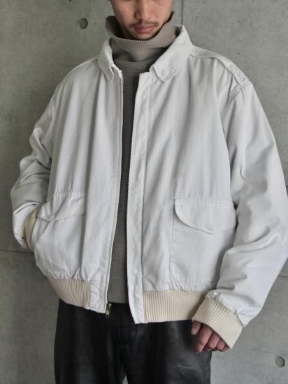 1990's Canadian Vintage RalphLauren
"A-2type" Cotton Twill&Poplin Cloth Flight Jacket
